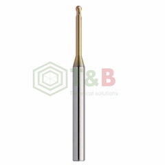 Dao Cầu Cổ Dài R1 x 20 x 55 L Union Tool Model HSLB2020-200, Dao Phay Ngón Gia Công Sau Nhiệt