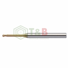 Dao Cầu Cổ Dài R2 x 8 x 70 L Union Tool Model HSLB2040-080, Dao Phay Ngón Gia Công Sau Nhiệt