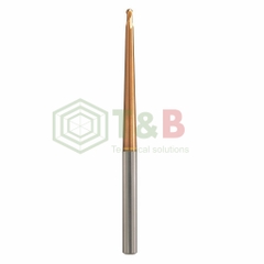 Dao Phay Cầu Cổ Côn R0.5x8 x50L Union Tool Model HTNB2010-080-2, Dao Phay Ngón Gia Công Sau Nhiệt