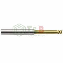 Dao Phay Bo Góc R Cổ Côn 4 Me Union Tool Model HTNRS φD 3-6mm