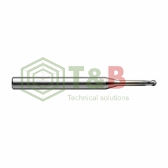 Dao phay cầu cổ dài Union Tool Model HWLB R0.25-R1