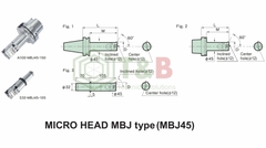 Bầu Kẹp Boring MST-Corp Model MBJ45