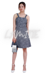 Váy 2 dây liền thân-VLT10323