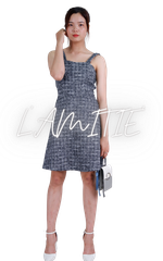 Váy 2 dây liền thân-VLT10323