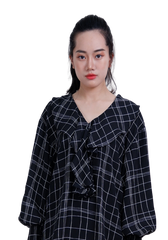 Áo cổ bèo dài tay-A3923