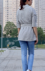 Áo sơ mi cổ vest cộc tay- SMV7-S-T-V