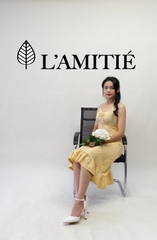 Váy thun kẻ 2 dây liền thân-VT010223