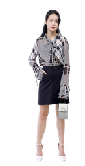 Sơmi voan tay loe-A010923