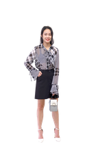 Sơmi voan tay loe-A010923