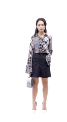 Sơmi voan tay loe-A010923