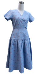 Đầm xoè cổ tim chéo-VLT9923