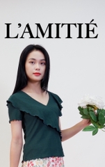 Áo thun cổ bèo-AT020223