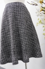 Chân váy xoè dạ tweed-CV11222