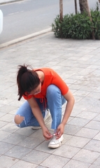 Áo thun buộc dây - AT13