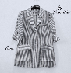 Áo sơ mi cổ vest cộc tay- SMV7-S-T-V