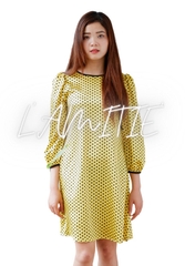 Váy lụa suông liền thân-VLT090423