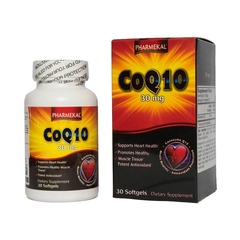 Pharmekal CoQ10 30mg - Hỗ Trợ Sức Khỏe Tim Mạch