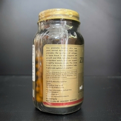 Solgar Zinc Citrate 30mg 100 Viên – Kẽm Hữu Cơ Bổ Sung Kẽm, Hỗ Trợ Tăng Cường Đề Kháng