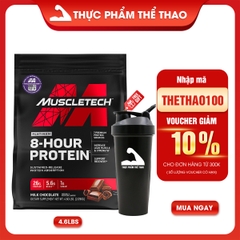 MUSCLETECH PLATINUM 8-HOUR PROTEIN (CASEIN) 4.6LBS