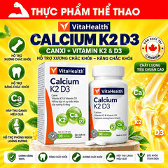 Vitaheath Calcium D3 K2 30 viên