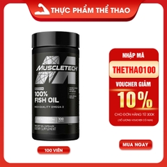 MUSCLETECH PLATINUM FISH OIL (100v)