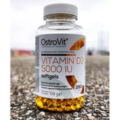 Ostrovit VITAMIN D3 5000 IU (250 viên)