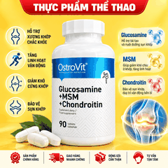 Ostrovit Omega Glucosamine + MSM + Chondrotin 90 viên