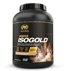 PVL ISO Gold - Premium Whey Protein With Probiotic - 5 Lbs (2.27kg)