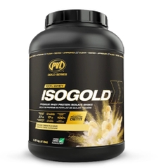 PVL ISO Gold - Premium Whey Protein With Probiotic - 5 Lbs (2.27kg)