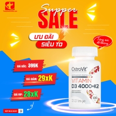 Ostrovit VITAMIN D3 4000 + K2 (100 viên)