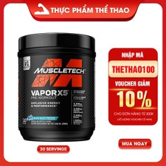 MUSCLETECH VAPOR X5 PRE-WORKOUT (30 Servings)