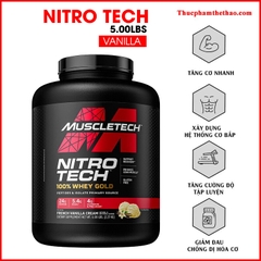 MUSCLETECH NITRO-TECH 100% WHEY GOLD (5lbs)