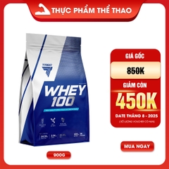 TREC WHEY 100 (900g) (DÂU DATE T8/2025)