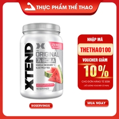 XTEND - BCAAS 90 SERVINGS- TĂNG SỨC BỀN - TĂNG HIỆU SUẤT TẬP LUYỆN
