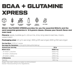 Scitec BCAA + Glutamine Xpress 600g lime