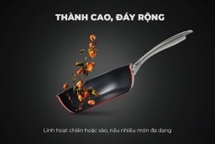 Chảo Sunhouse Mama 2 lớp nguyên khối DE26M