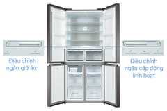 Tủ lạnh Toshiba Inverter 511 lít GR-RF610WE-PMV(37)-SG