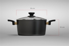 Bộ nồi chống dính Ultra Titanium Sunhouse ST2210B