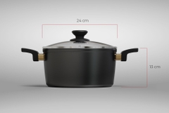 NỒI CHỐNG DÍNH ULTRA TITANIUM SUNHOUSE ST2210B-24