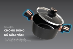 NỒI CHỐNG DÍNH ULTRA TITANIUM SUNHOUSE ST2210B-24