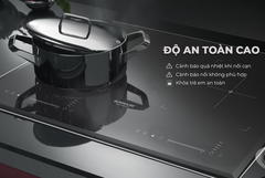 Bếp đôi điện từ SUNHOUSE SHBDI06-HT