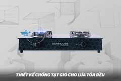 Bếp ga đôi Sunhouse Mama MMBB0787MT