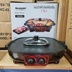 Nồi lẩu nướng điện đa năng Sharp KS42