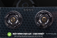 Bếp ga đôi Sunhouse Mama MMBB0787MT