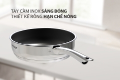 Chảo inox 5 đáy Sunhouse IN20M2