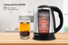 Ấm siêu tốc Sunhouse inox SHD1182 1,8L