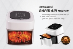 NỒI CHIÊN KHÔNG DẦU 4.5L SUNHOUSE MAMA SHD4086W