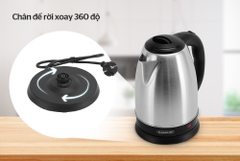 Ấm siêu tốc Sunhouse inox SHD1182 1,8L