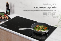 Chảo Sunhouse Mama 2 lớp nguyên khối DE26M