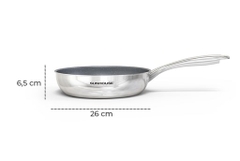 Chảo Sunhouse Mama 2 lớp nguyên khối DE26M